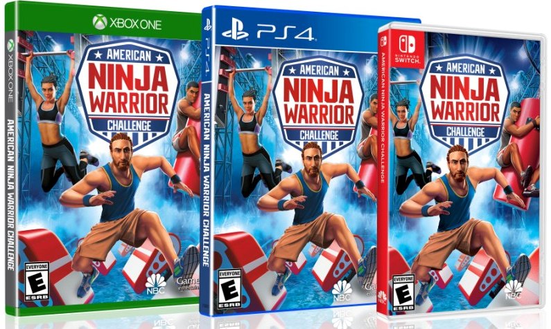 american ninja warrior game xbox one
